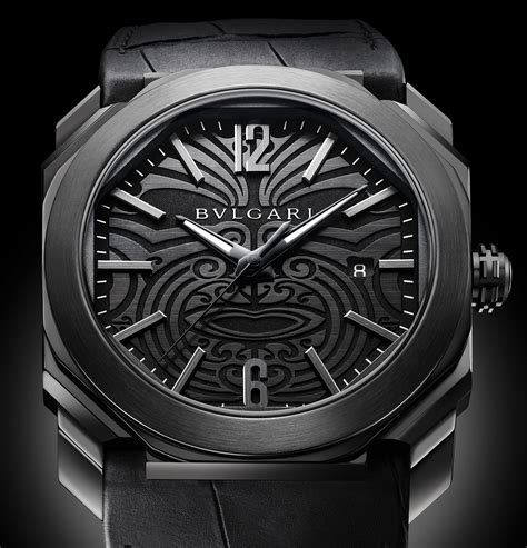 bulgari all black watch replica